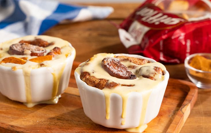 Varm Gifflar-dessert i portionsform  - Opskrifter | Pågen